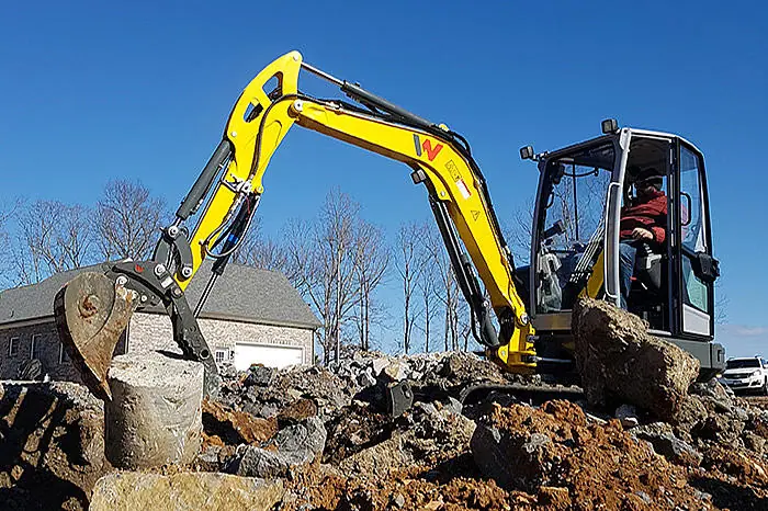 Wacker Neuson EZ36 Compact Excavator – Open Canopy, photo 5