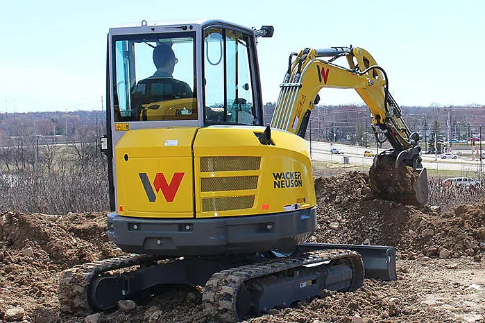 Wacker Neuson EZ36 Compact Excavator – Open Canopy, photo 4