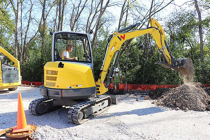 Wacker Neuson EZ36 Compact Excavator – Open Canopy, photo 3