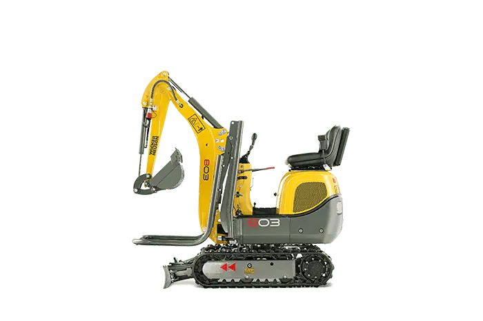 Wacker Neuson 803 Mini Excavator, photo 3