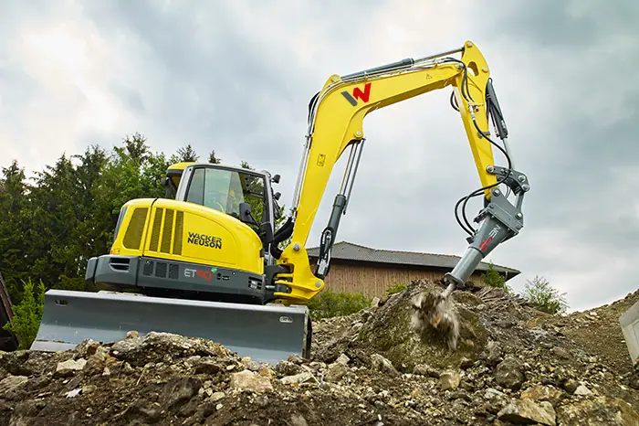 Wacker Neuson ET90 Compact Excavator – Enclosed Canopy, photo 5