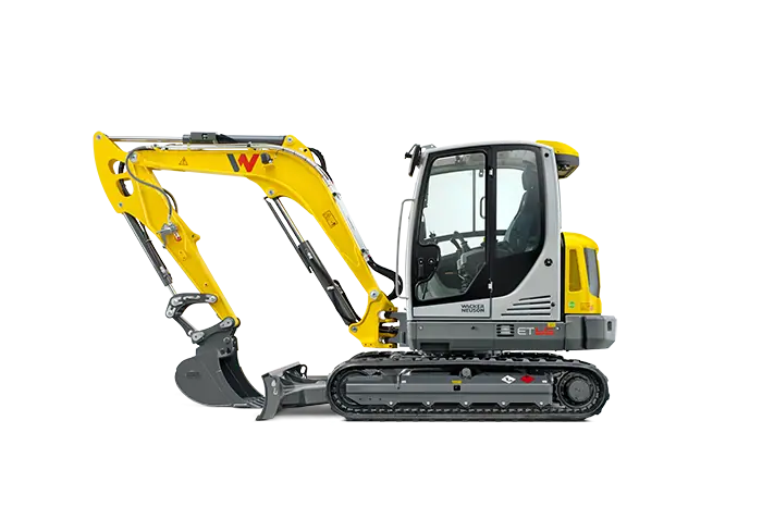 Wacker Neuson ET65 Compact Excavator – Enclosed Canopy, photo 3