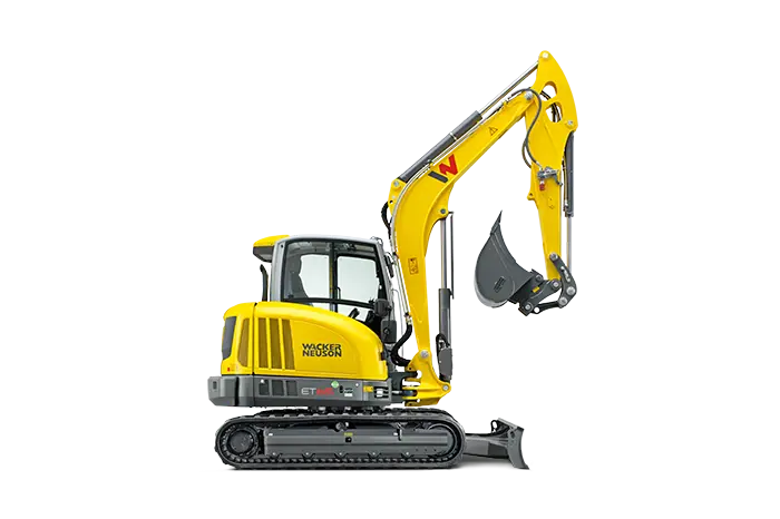 Wacker Neuson ET65 Compact Excavator – Enclosed Canopy, photo 5