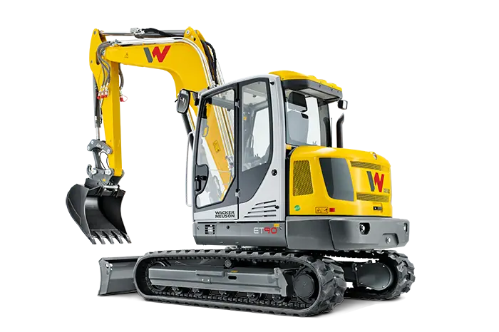 Wacker Neuson ET90 Compact Excavator – Enclosed Canopy, photo 3