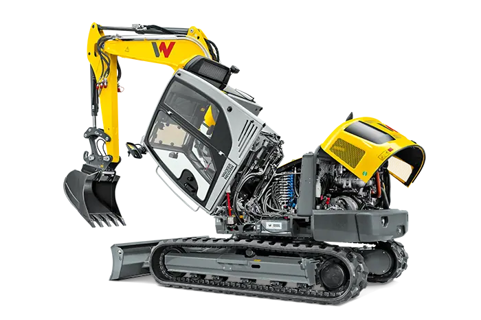 Wacker Neuson ET90 Compact Excavator – Enclosed Canopy, photo 4