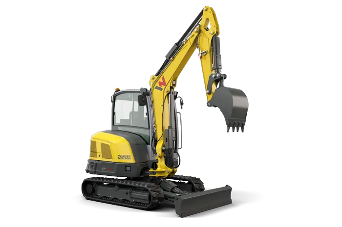 Wacker Neuson ET42 Compact Excavator – Enclosed Canopy