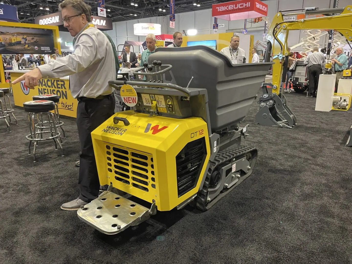 Wacker Neuson DT12P Concrete Buggy (Straight), photo 4