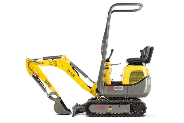 #1 – Mini Excavator, 1.2 ton