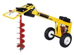 One Man Auger – Ground Hog Wheeled