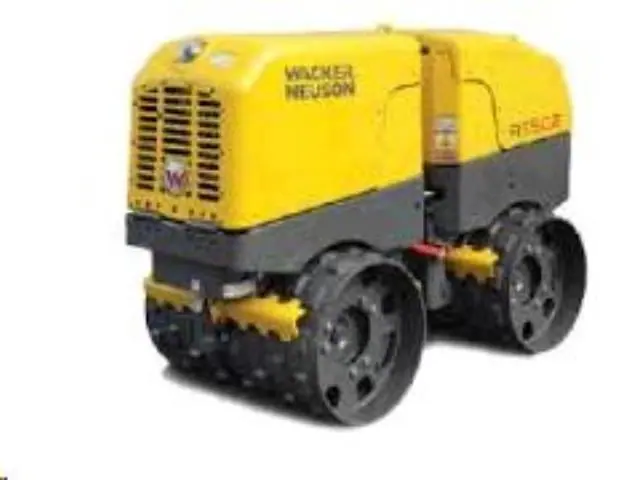 Trench Roller, Remote Control Diesel