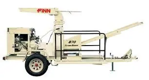 Straw Blower, Towable Diesel – Large