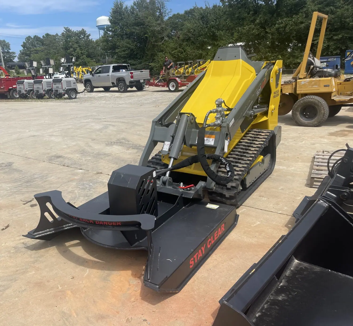 Mini Skid Steer Brush Cutter