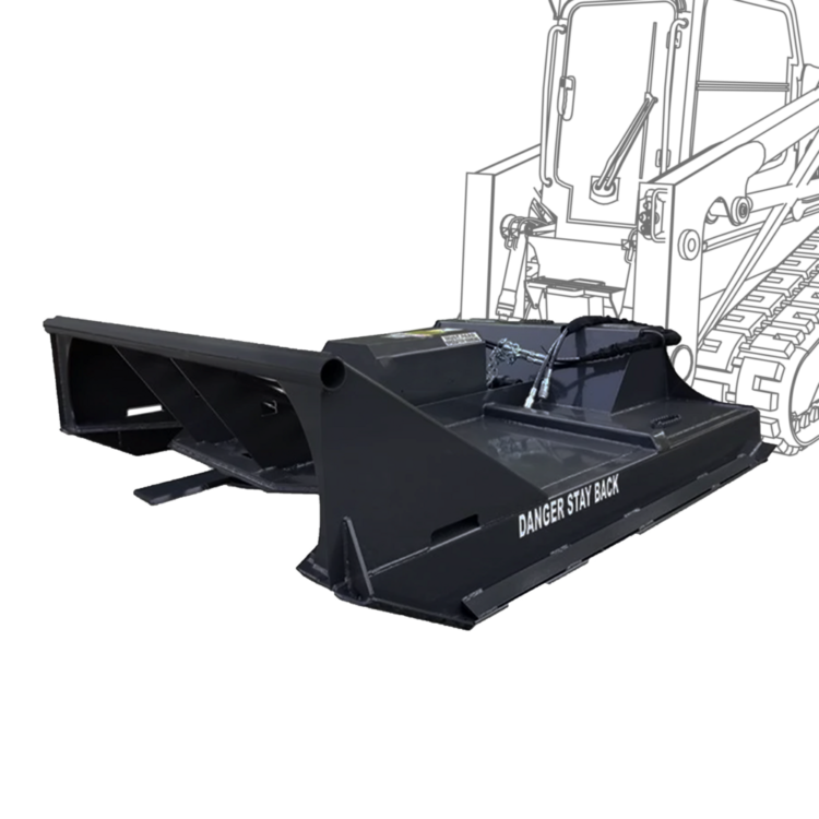 Skid Steer Brush Cutter Attachment